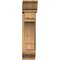 Ekena Millwork Merced Traditional Smooth Bracket w/ Offset Brace, Western Red Cedar, 7 1/2"W x 24"D x 32"H BKT0806X24X32MRC01SWR - alternate 4